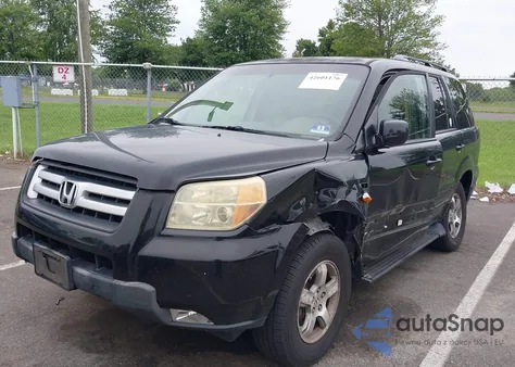 2007 Honda Pilot Ex-L z USA, uszkodzony, nr VIN 2HKYF18547H537944